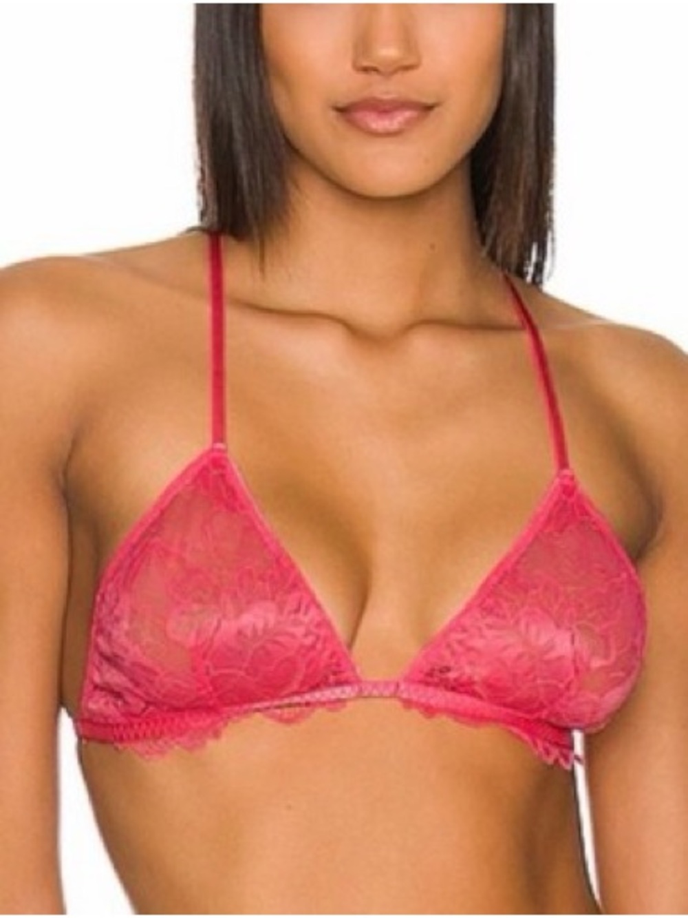 Free People Triangle Bralette - NAVY